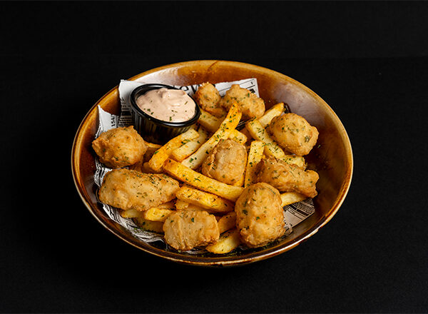 Chicken nuggets with Fries